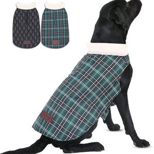 Reversible dog jacket